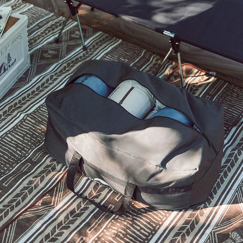 حقيبة تخزين في الهواء الطلق NatureHike - رمادي داكن (100 لتر)