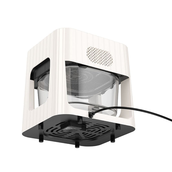Hoco Hoco HE22 4.5L borosilicate glass air fryer with touch screen(EU) - white