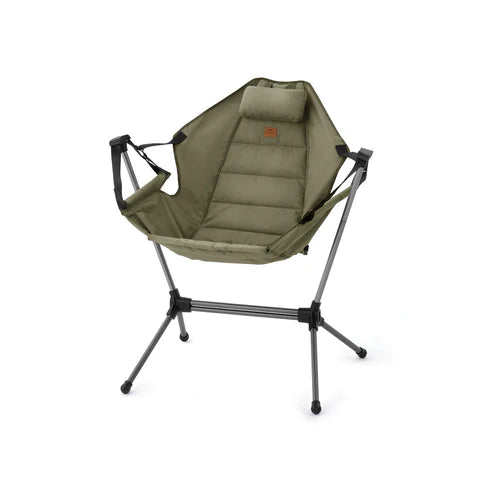 Naturehike YL11 Outdoor Folding Rocking Chair - Olive