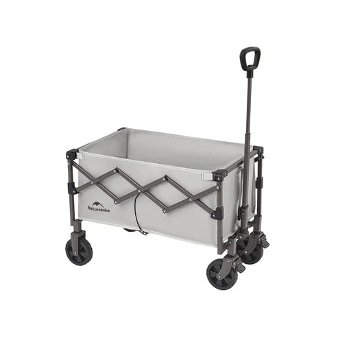 Naturehike Lightweight Folding Trolley - Smoke Gray (70L)