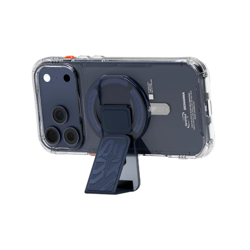 Skinarma Magnetic Smart Grip-Stand Arch Xe Phaze - Blue