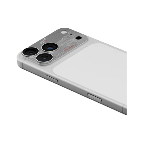 Skinarma Iphone 17 Pro Full Aluminium Camera Lens Protector - Silver