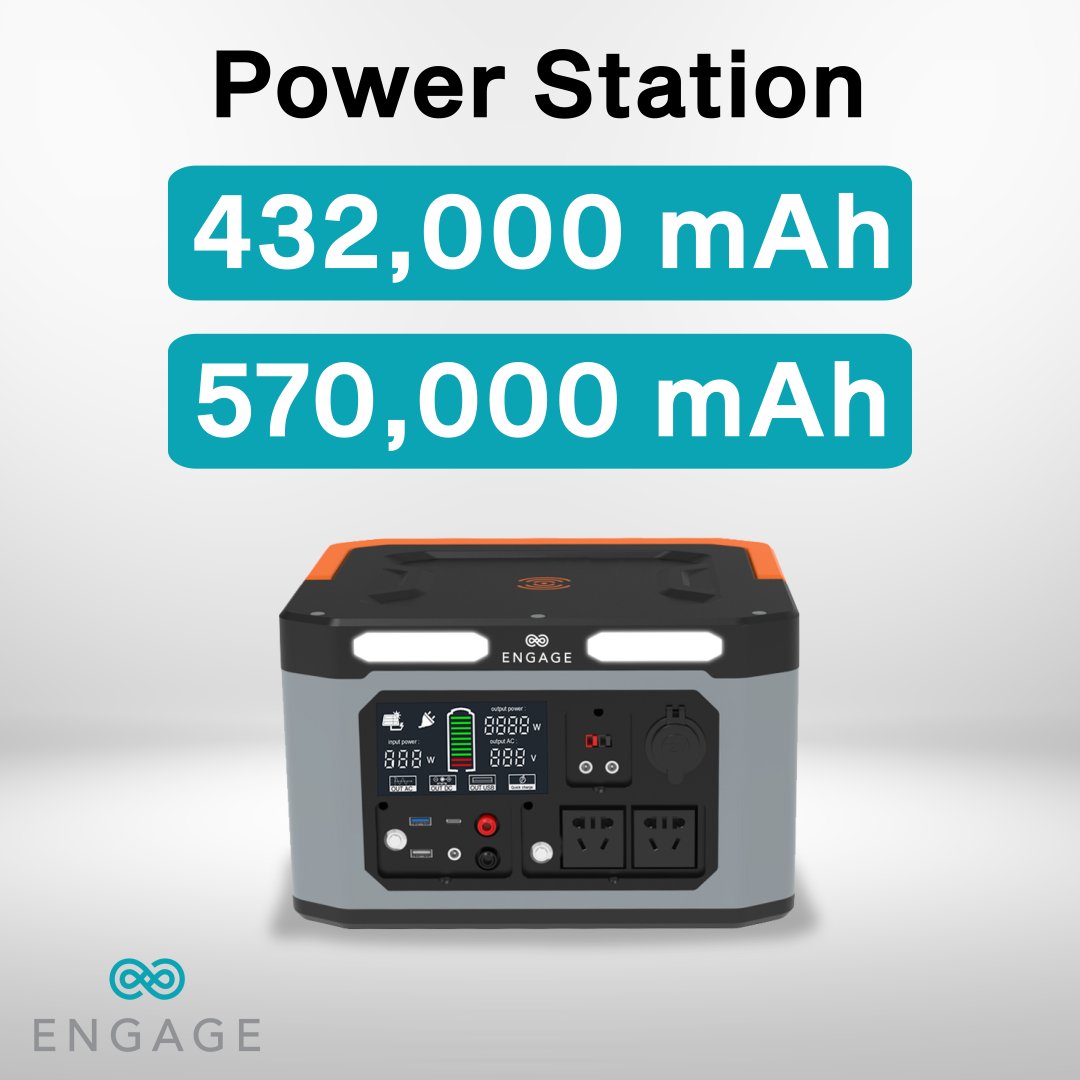 Engage Power Station 2000WH / 570000MAH-T9EB