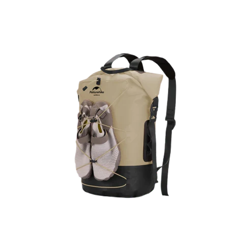 Naturehike TB03-Shimmer-TPU Wet and Dry Separation Waterproof Bag- Khaki (30L) (without shoes)