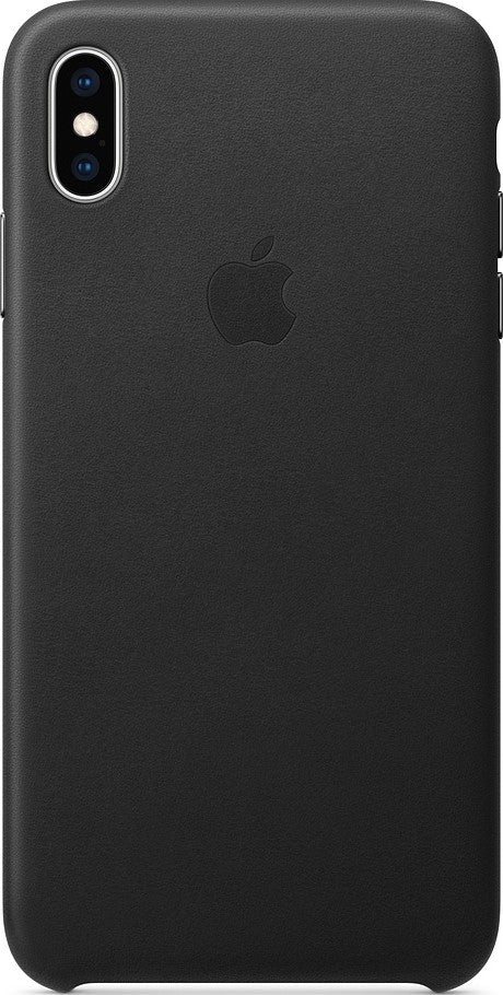 iPhone XS Leather Case - Black