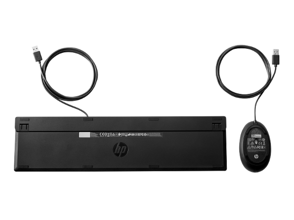 ماوس ولوحة مفاتيح سلكية للكمبيوتر المكتبي Hp Wired Desktop 320Mk 