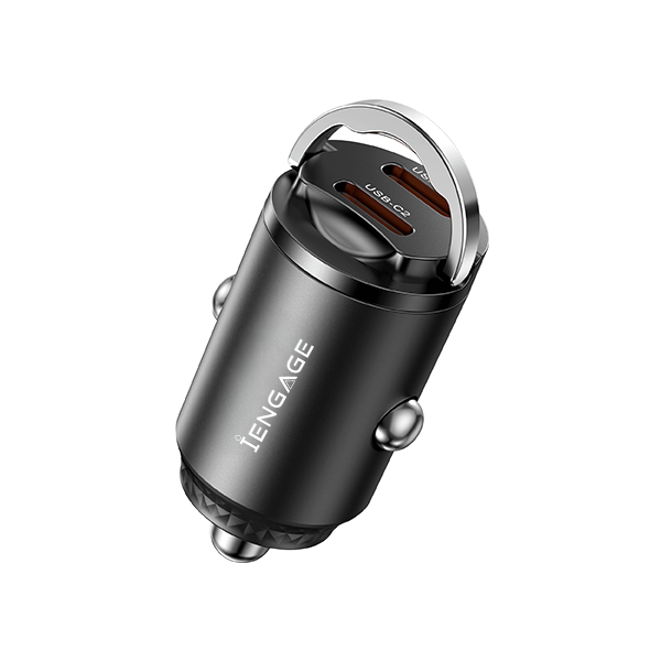 Engage Dual Usb-C Ports Car Charger 45W