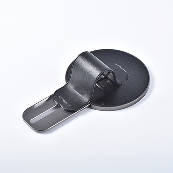 iEngage Magsafe Finger Grip With Hinge Stand (Black)