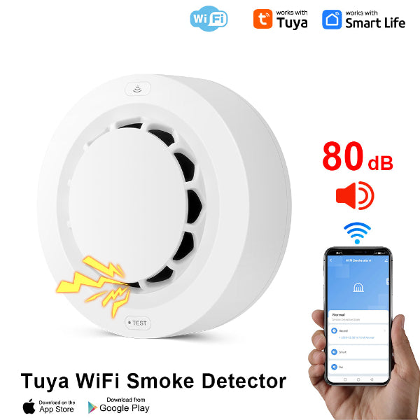 Tuya Wifi Smoke Sensor