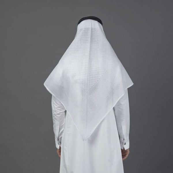 SHEMAGH AL BASSAM ENGLISH ( WHITE )