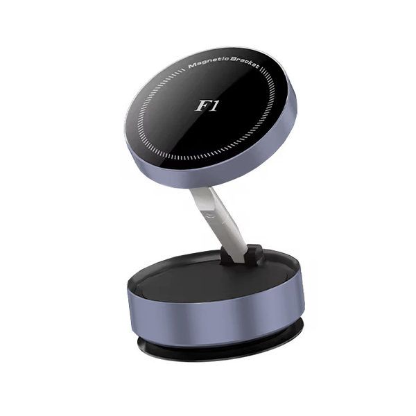 360 Degree Rotating Foldable Magnetic Car Phone Holder with Strong Suc ...