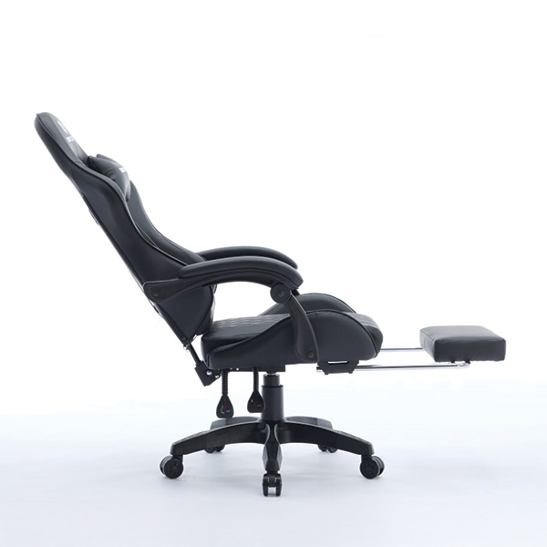 Oartex Model LD034 PVC Gaming Chair Black & Black