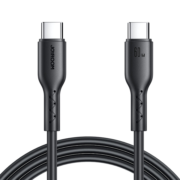 JOYROOM SA26-CC3 Flash-Charge Series 60W Fast Charging Data Cable-Black