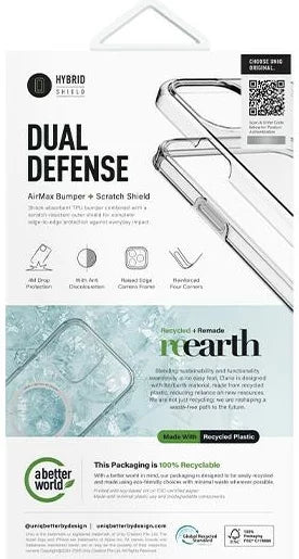 Uniq Hybrid iPhone 16 Pro Magclick Charging Case Clario -Lucent