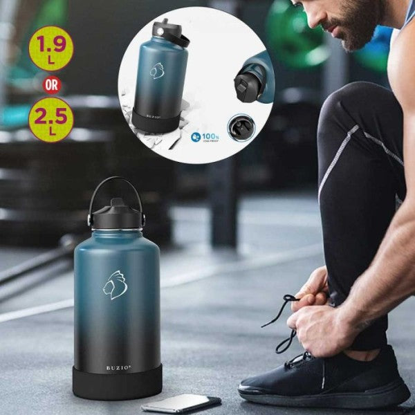 Buzio Protective Silicone Boot for Bottle 1.9L and 2.5L - Black