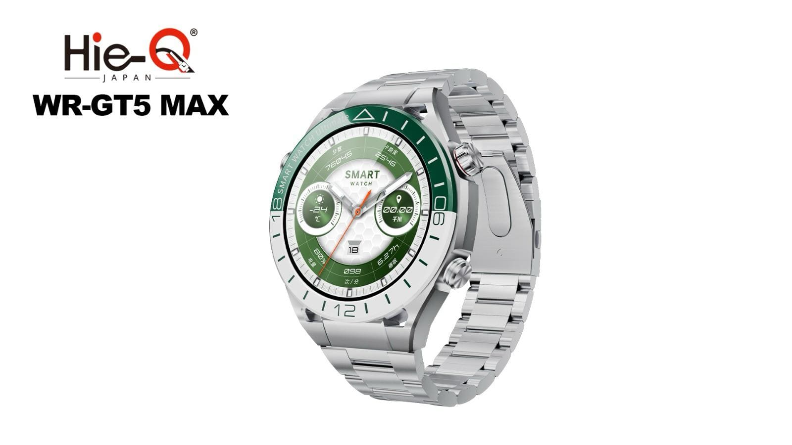 Hie-Q 2 Pairs Straps Ip67 Waterproofsports Modes