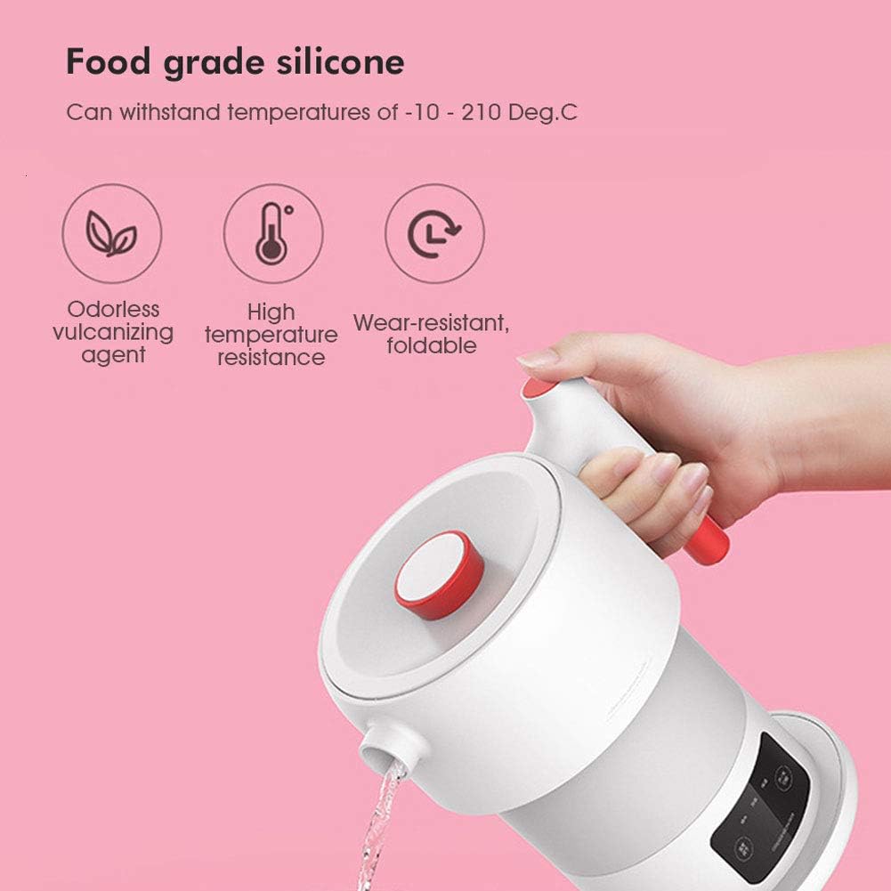 TRAVELEST Travel Foldable 600ml Electric Kettle