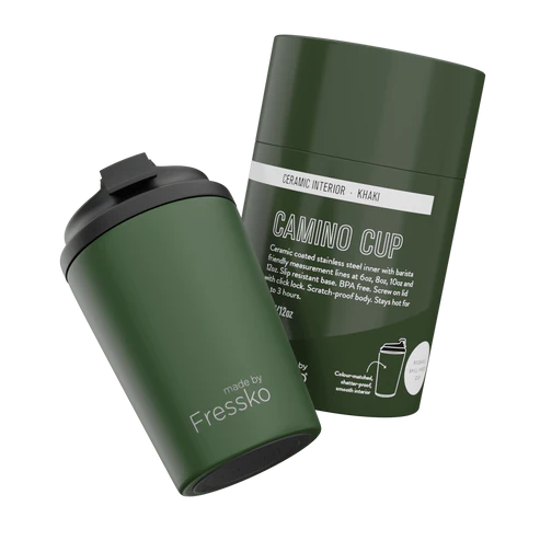Fressko Camino 340ml / 12oz Cup - Ceramic - Khaki