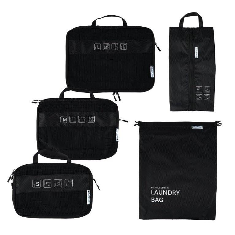 TRAVELEST 5 Pieces Travel Luggage Packing Cubes