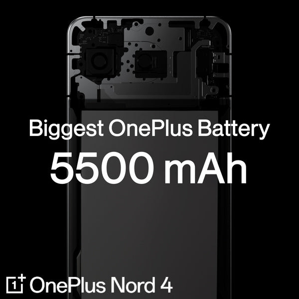 OnePlus Nord 4 5G | 16 GB | 512 GB |Mercurial Silver