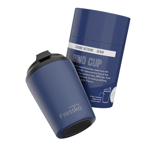 Fressko Bino 227ml / 8oz Cup - Ceramic - Denim