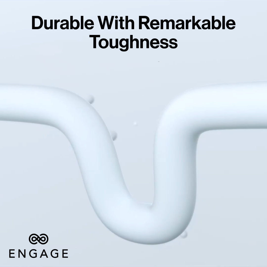 إشراك كابل USB-C الناعم الفائق إلى USB-C مع محول البرق (أبيض)