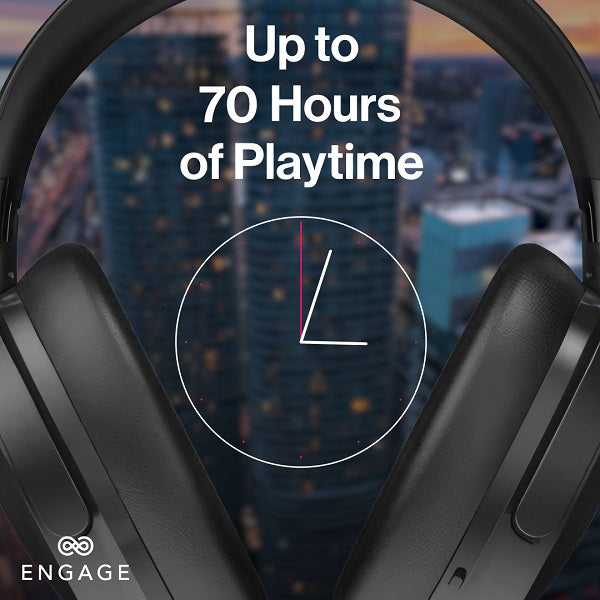 Engage Over-Ear Wireless Hybrid ANC Headphones