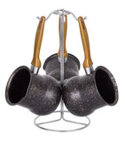 OSFE-23PCS Granite Cookware Set-GR23-BLK