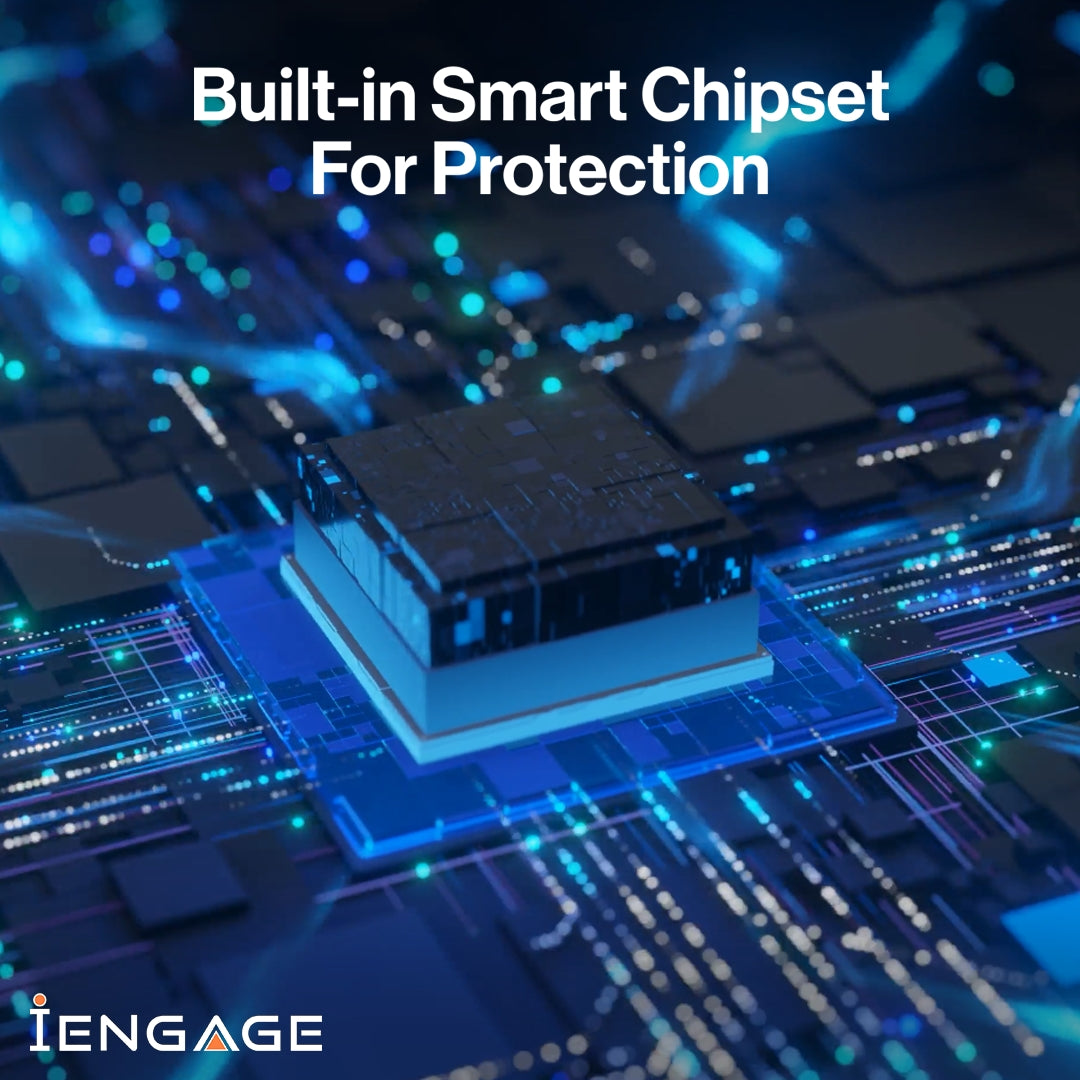 iEngage Hybrid 65W Gan Charger 10000 mAh Power Bank