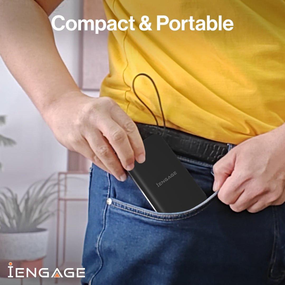 iEngage Hybrid 65W Gan Charger 10000 mAh Power Bank