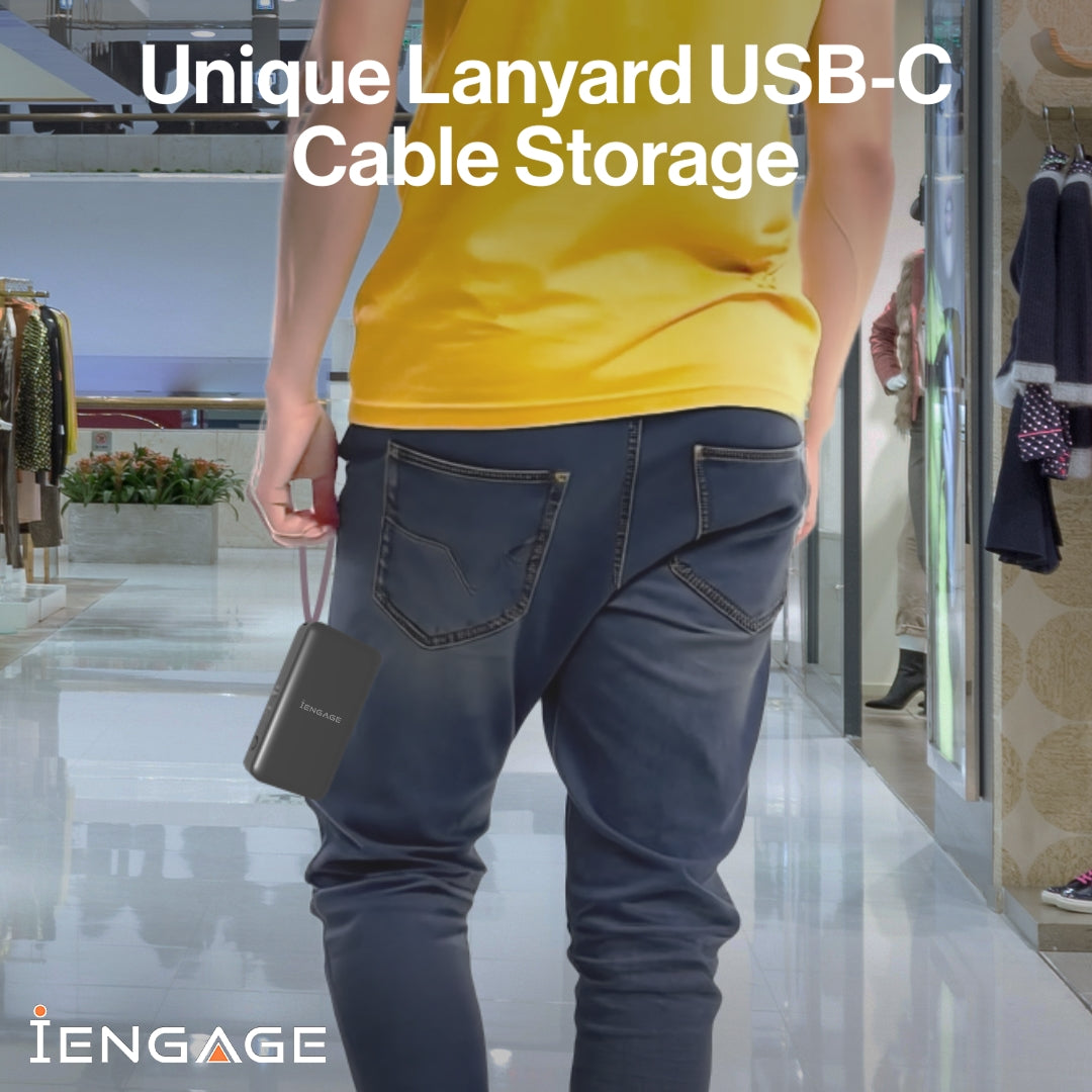 iEngage Hybrid 65W Gan Charger 10000 mAh Power Bank