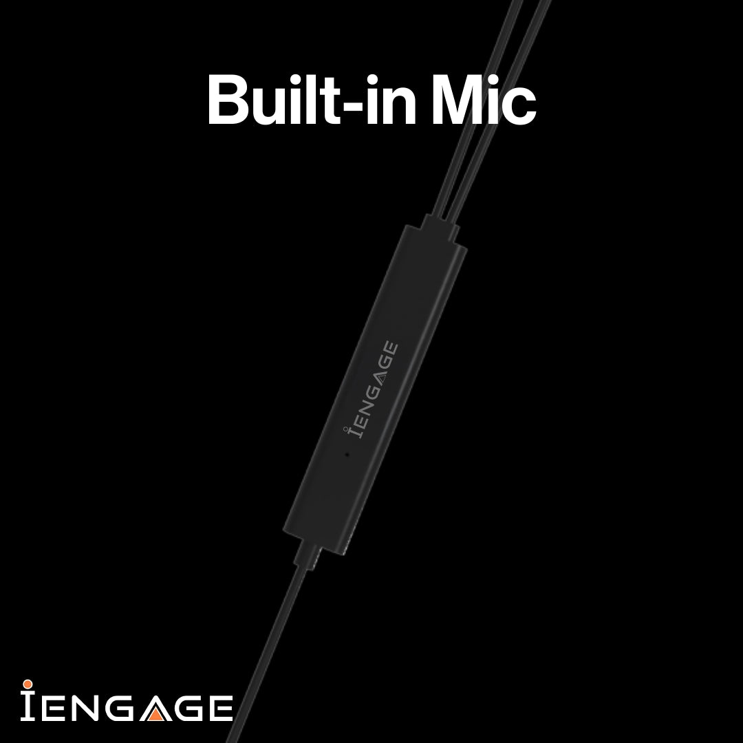 iEngage Active Noise Cancellation Usb-C Wired Headset With Mic