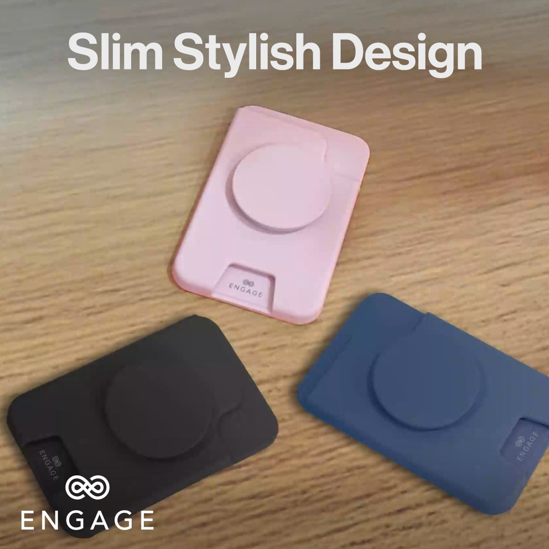 ENGAGE MAGSAFE WALLET WITH POPHOLDER - PINK
