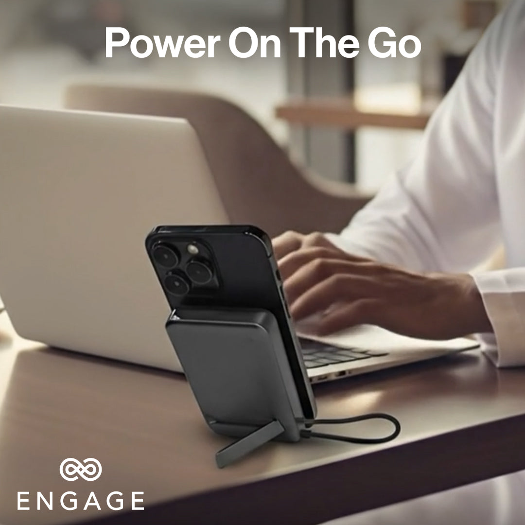 Engage 10000 mAh Qi2 Magsafe Wireless Powerbank