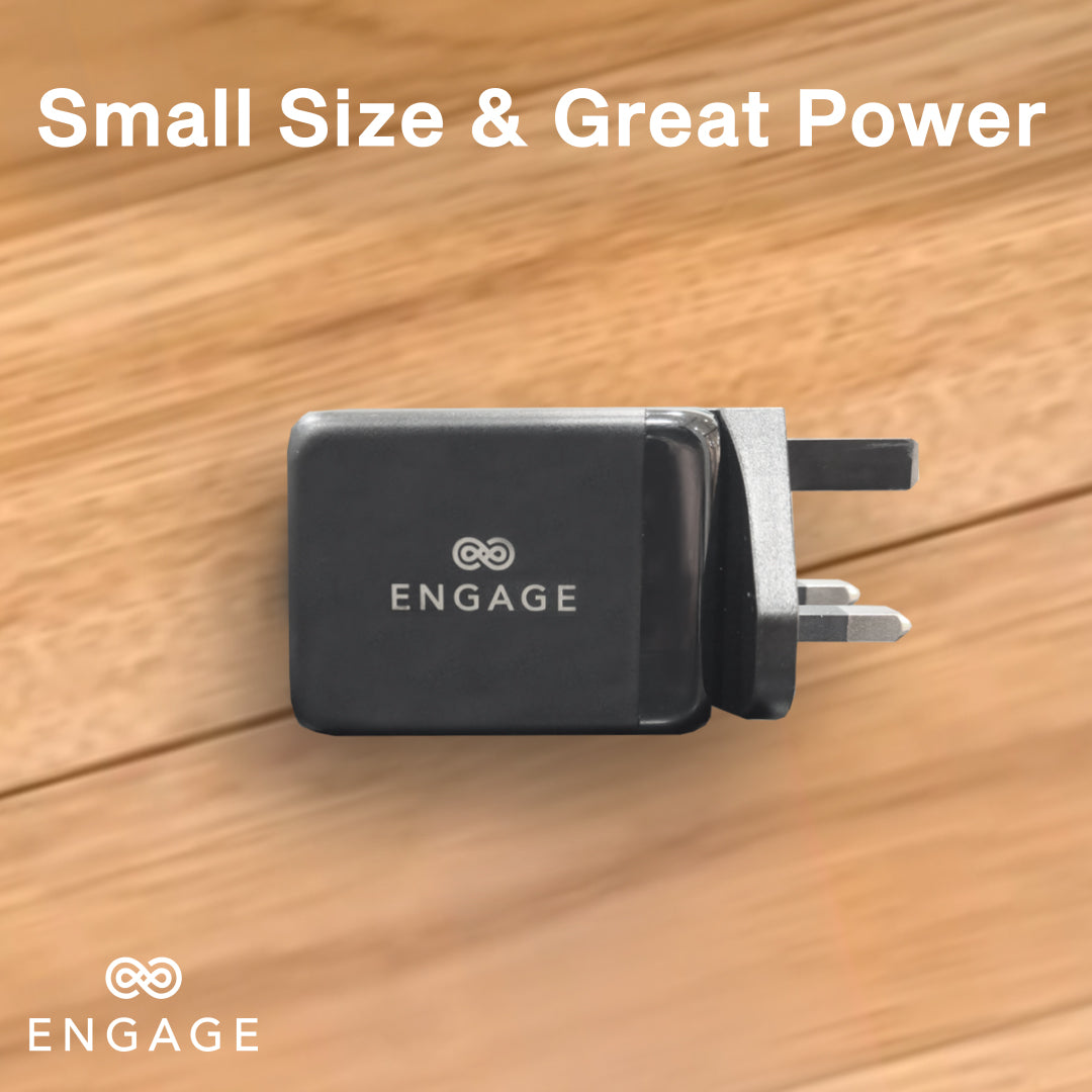 Engage 65W Charger/Adapter with GaN Technology-QOJT