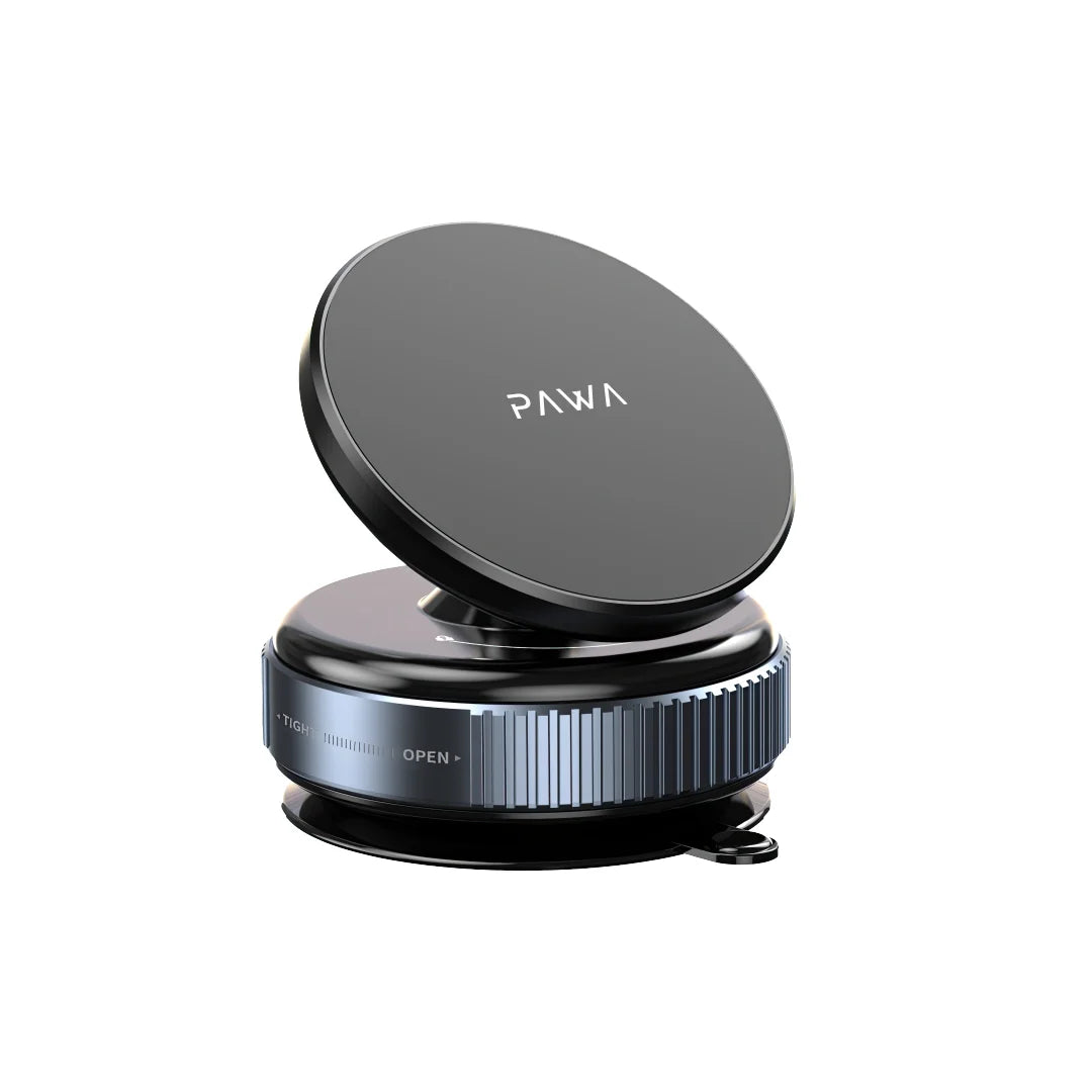 Pawa Vacuum Suction Phone mount with N56 Magnet