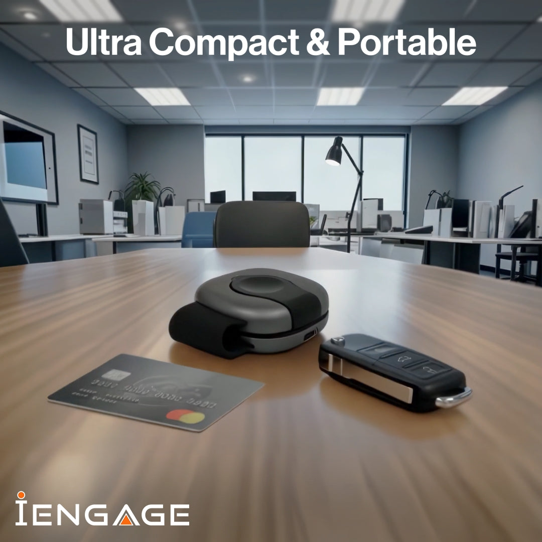 iEngage Super Mini 3-In-1 Wireless Charger (15W)