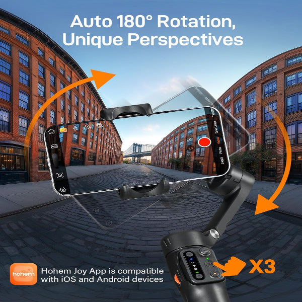 Hohem Isteady X3 Se 3-Axis Smartphone Gimbal - White