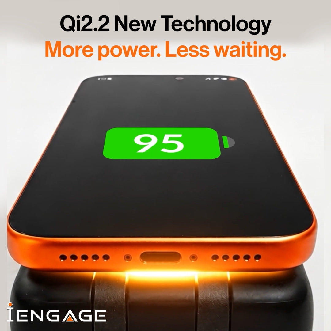 iEngage 20000mAh Powerbank Qi2 65W Ultra Fast Charging