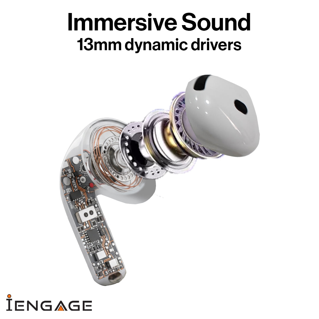 iEngage Wireless ANC Earpods Gen 4