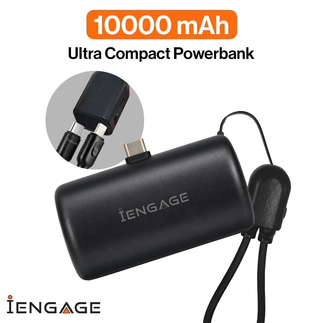 iEngage 10000 mAh USB-C Ultra Compact Power bank ( 22.5 W )