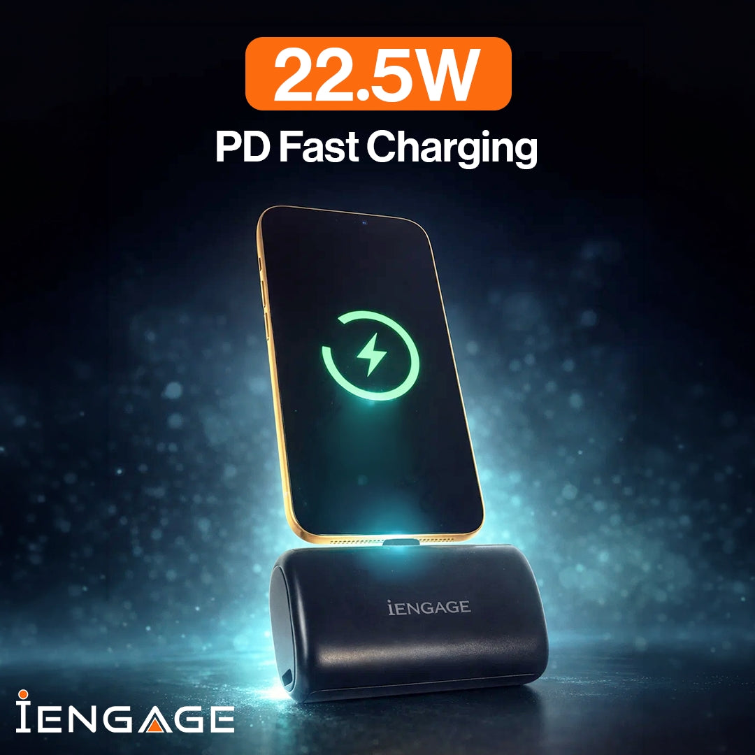 iEngage 10000 mAh USB-C Ultra Compact Power bank ( 22.5 W )
