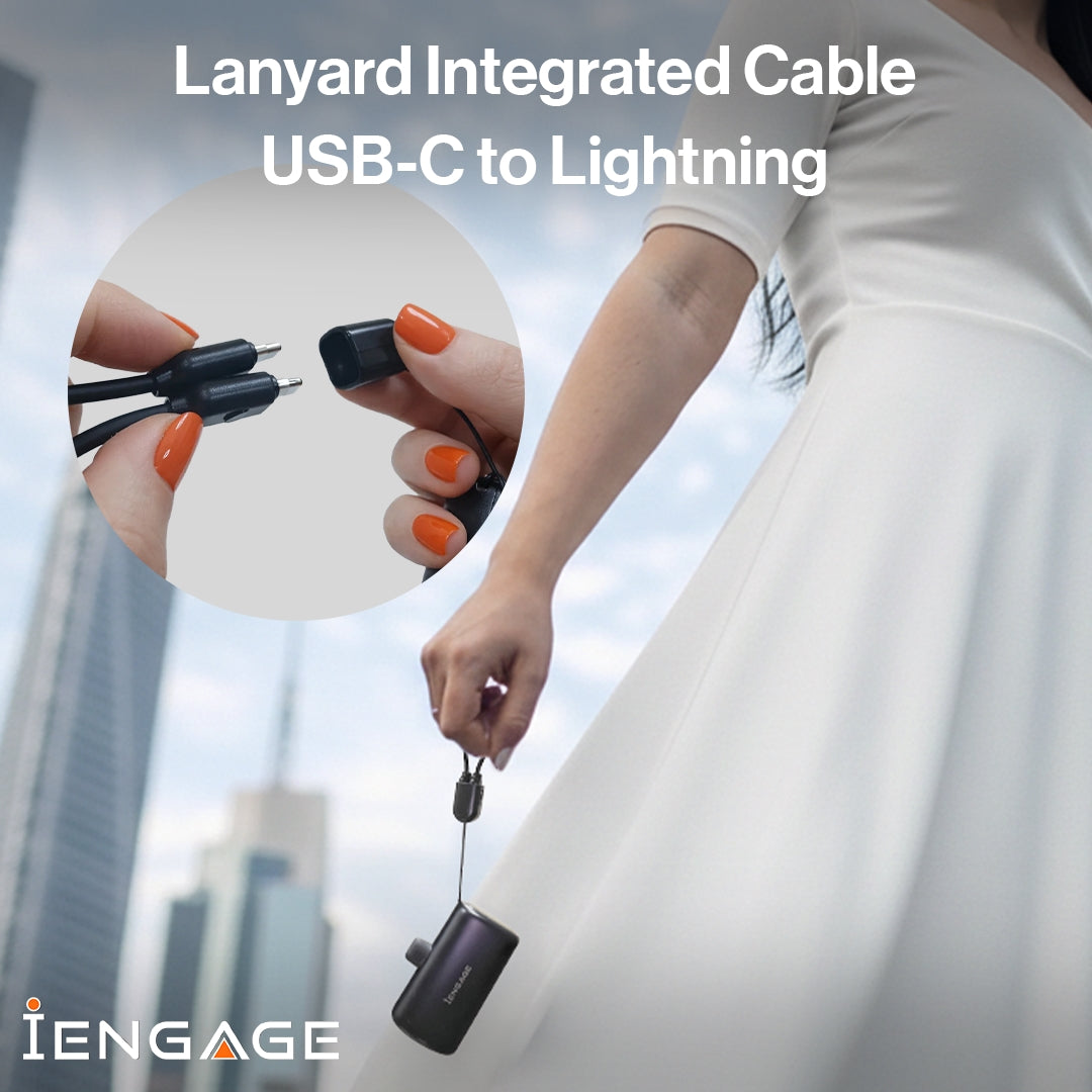 iEngage 10000 mAh USB-C Ultra Compact Power bank ( 22.5 W )