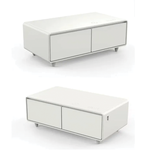 Gamvity Luxury Pro Smart Coffee Table 135l Refrigerator (Tb135) - Pure White