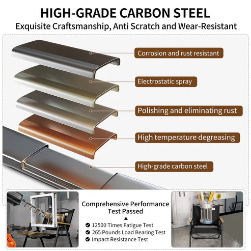 NatureHike Star View T01 Folding Chair -Black