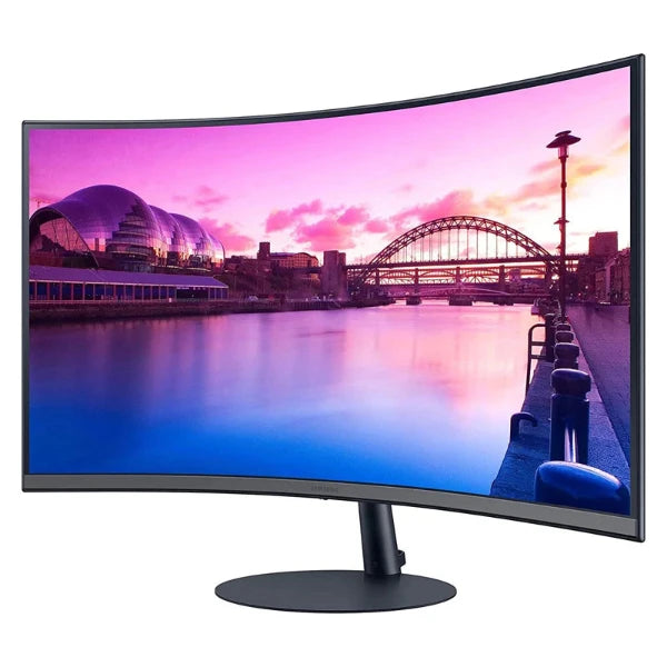 Samsung 27" 1000R Curved VA FullHD 75Hz Monitor With HDMI,DP -27C390