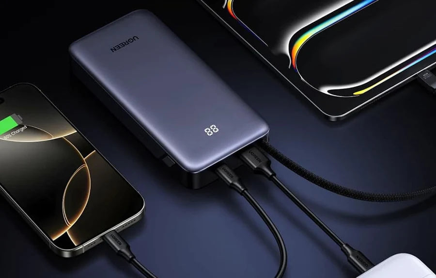 UGREEN Nexode Power Bank 45W 20000mAh Built-in Usb-C Cable