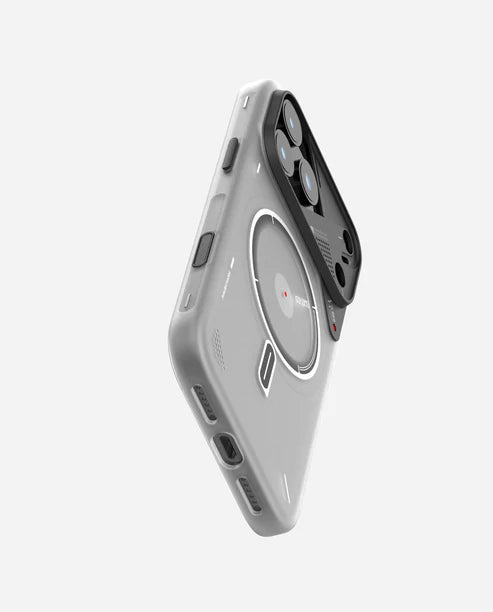 AULUMU A17 Frosted Case for iPhone 17 Pro Max - Translucent White