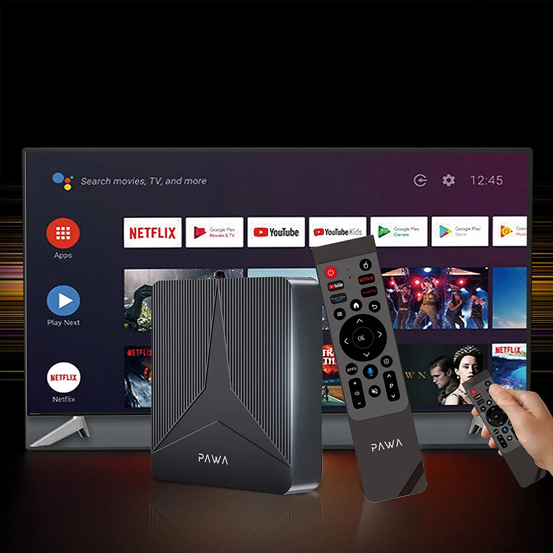 Pawa Android TV Box 4K Ultra HD.