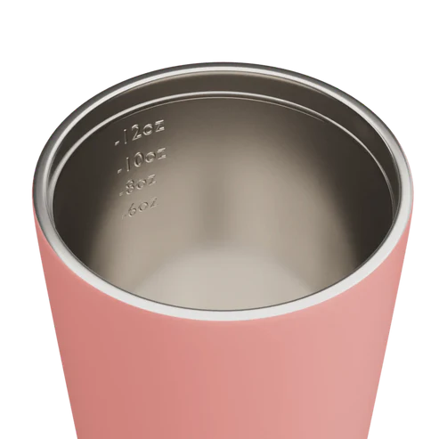 Fressko Camino 340ml / 12oz Cup - Stainless Steel - Peachy